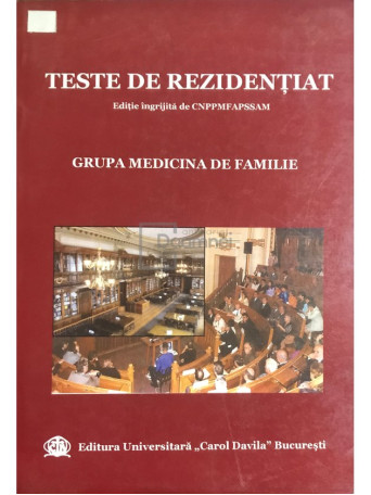 Teste de rezidentiat. Grupa medicina de familie