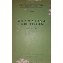 Gramatica limbii italiene - Morfologia