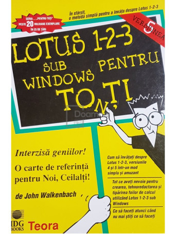 Lotus 1-2-3 sub Windows pentru tonti