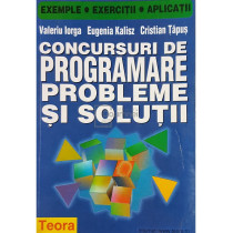 Concursuri de programare. Probleme si solutii