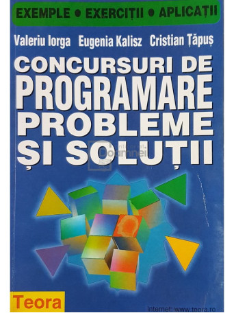 Concursuri de programare. Probleme si solutii