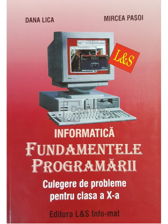 Fundamentele programarii. Clasa a X-a