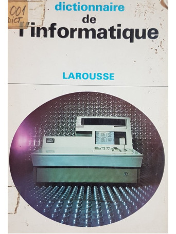 Dictionnaire de l'informatique