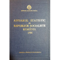 Anuarul statistic al Republicii Socialiste Romania 1986