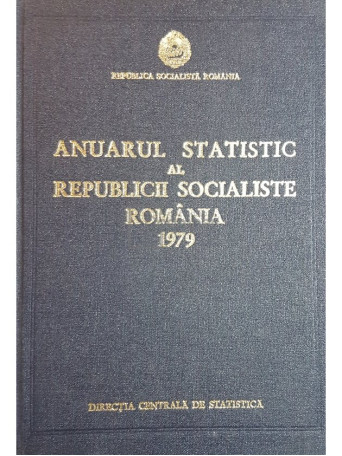 Anuarul statistic al Republicii Socialiste Romania 1979