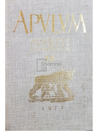 Apulum, vol. XV