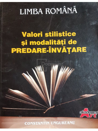 Valori stilistice si modalitati de predare-invatare