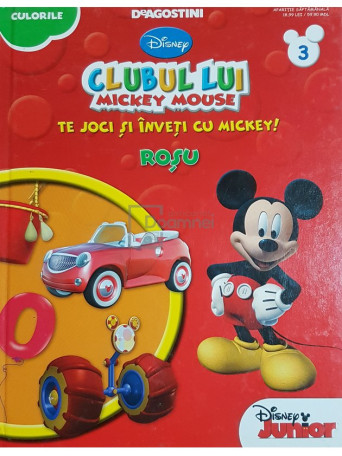 Rosu - Te joci si inveti cu Mickey!