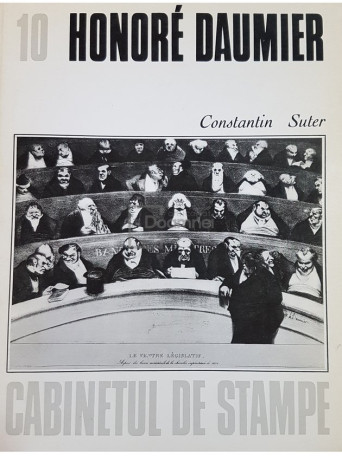 Honore Daumier. Cabinetul de stampe, vol. 10 (semnata)