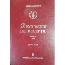 Discursuri de receptie, vol. 7