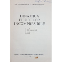 Dinamica fluidelor incompresibile