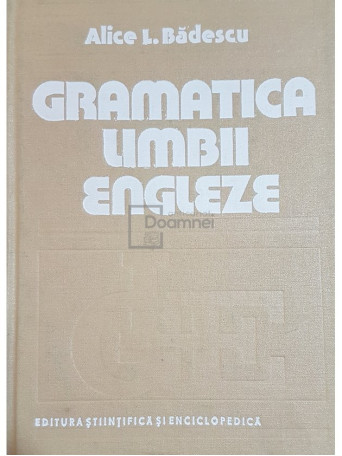 Gramatica limbii engleze