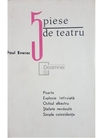 5 piese de teatru