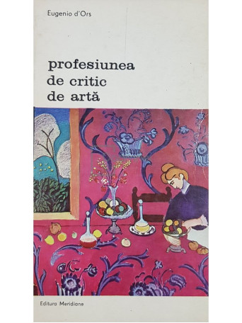 Profesiunea de critic de arta, vol. 1