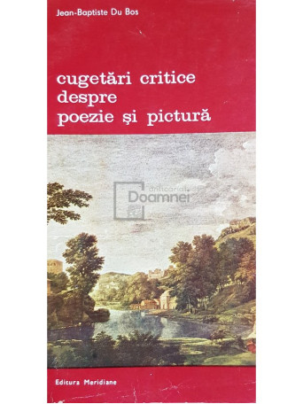 Cugetari critice despre poezie si pictura