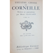 Theatre choisi de Corneille, tome III