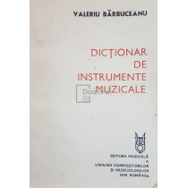 Dictionar de instrumente muzicale