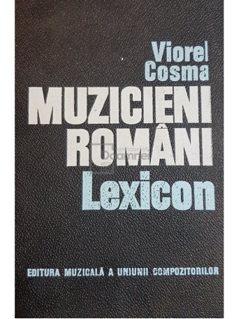 Viorel Cosma - Muzicieni romani - 1970 - Cartonata