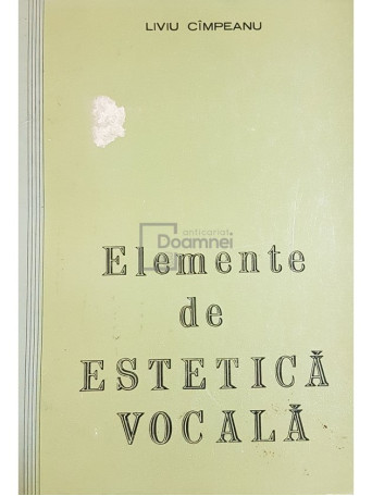 Elemente de estetica vocala