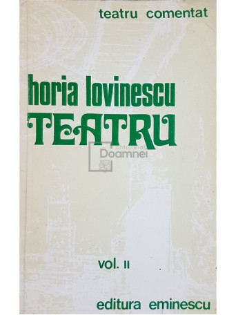 Teatru, vol. 2