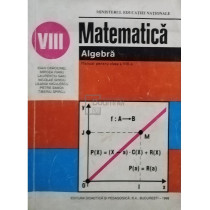 Matematica - Manual pentru clasa a VIII-a, algebra