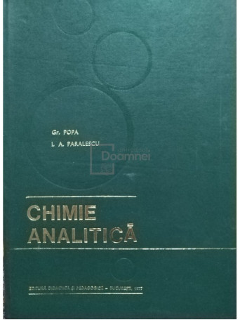 Chimie analitica