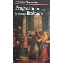 Pragmatique pour le discours litteraire