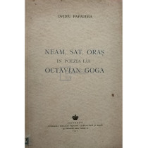 Neam, sat, oras in poezia lui Octavian Goga