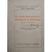 Din istoria presei romanesti: Republica Romana