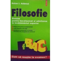 Filosofie. Sinteze pentru bacalaureat si admitere