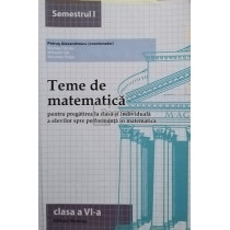 Teme de matematica, clasa a VI-a