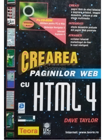 Crearea paginilor web cu HTML 4