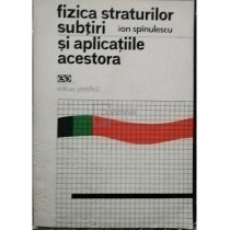 Fizica straturilor subtiri si aplicatiile acestora