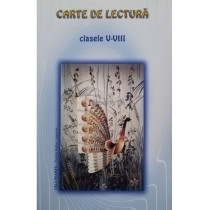 Carte de lectura clasele V - VIII