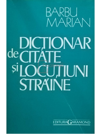 Dictionar de citate si locutiuni straine