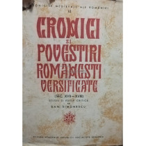 Cronici si povestiri romanesti versificate