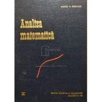 Analiza matematica, vol. 1