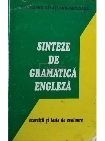 Sinteze de gramatica engleza