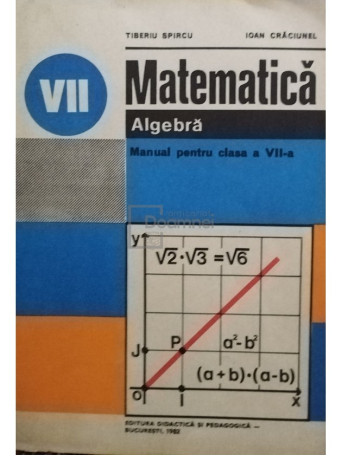 Matematica - Manual pentru clasa a VII-a