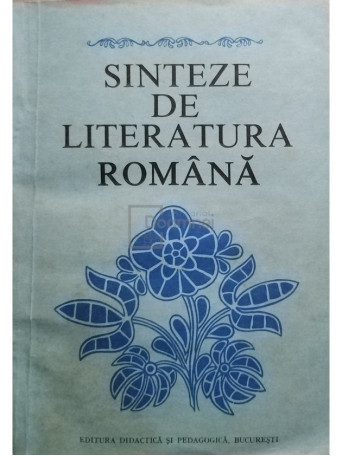 Sinteze de literatura romana