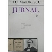 Jurnal si epistolar, vol. V