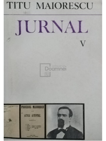 Jurnal si epistolar, vol. V