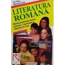 Literatura romana - Manual preparator pentru gimnaziu, capacitate si admitere in liceu