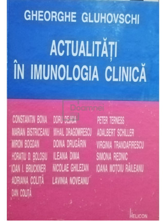 Actualitati in imunologia clinica