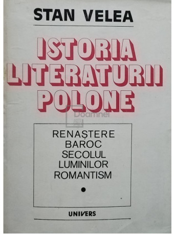 Istoria literaturii polone (semnata)