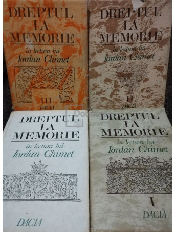 Dreptul la memorie, 4 vol.