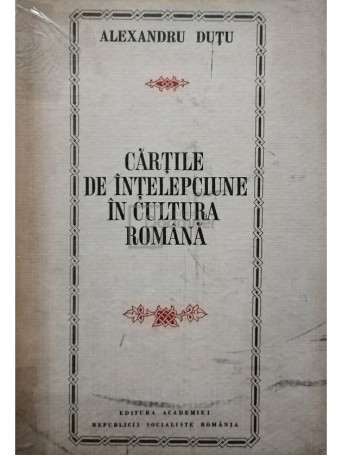 Cartile de intelepciune in cultura romana