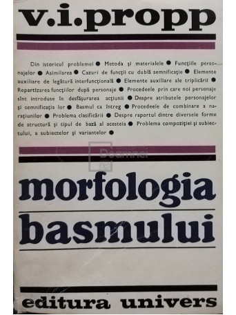 Morfologia basmului