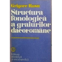 Structura fonologica a graiurilor dacoromane