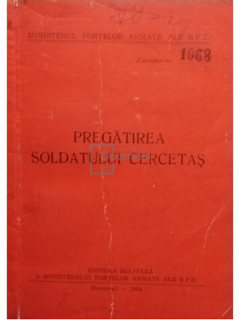 Pregatirea soldatului cercetas